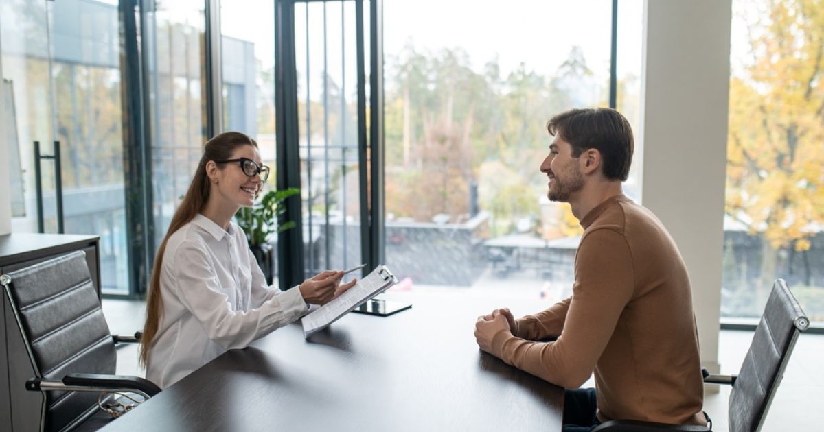 HR Manager Conducting Interview